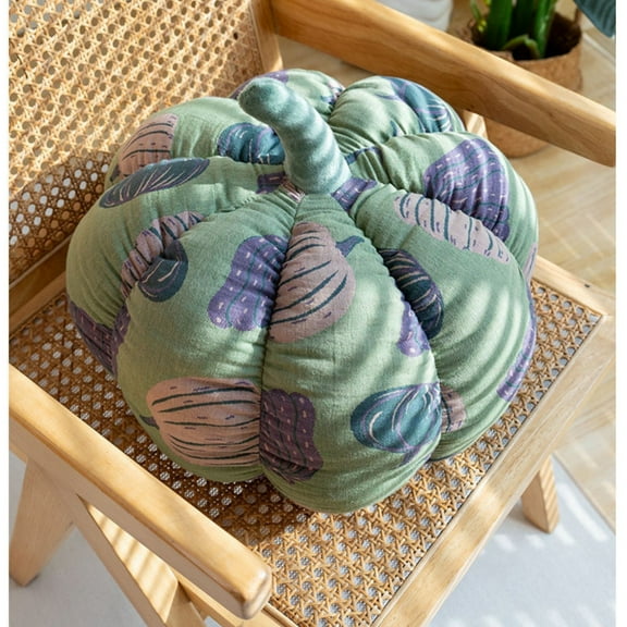 Tuscom Fall Pumpkin Throw Pillows - Cute Halloween Decorative Hugs Pillow for Sofa, Soft Plush Pumpkin Shaped Couch Back Cushions - Thanksgiving, Party Favors, Gift