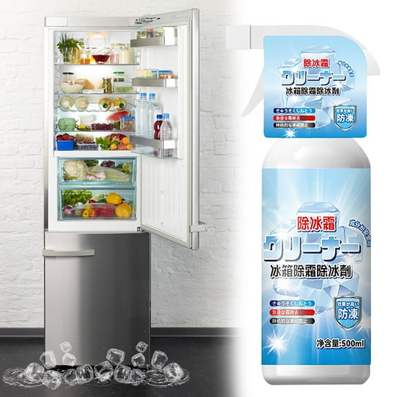 Tuscom Freezer Defrosting Spray, Fast-Acting Refrigerator Defroster, Ice Remover Spray for Freezer, Ice Maker, Car Windows, Faucets, Safe Non-Corrosive Deicer