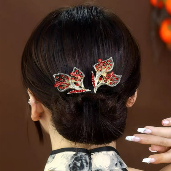 Tuscom Hair Bun Clip | Horseshoe Hair Curler for Women - Retro French Twist Updo Maker | Easy 5-Second Lazy Hairstyle Tool, Elegant Hair Accessories Gift for Her