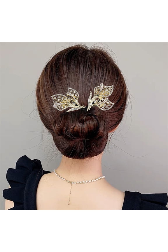 Hair Bun Clip | Horseshoe Hair Curler for Women - Retro French Twist Updo Maker | Easy 5-Second Lazy Hairstyle Tool, Elegant Hair Accessories Gift for Her