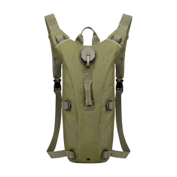 Tuscom Hydration Backpack 3L Water Bladder Lightweight Leakproof Water Backpack for Hiking Cycling Running Camping Green