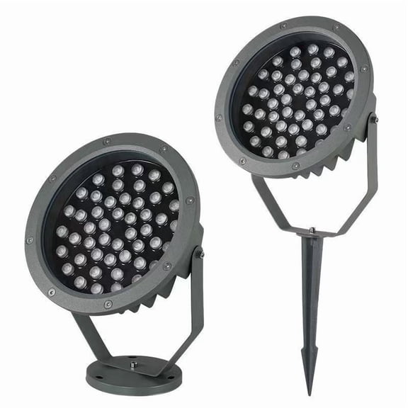 Tuscom LED Tree Spotlight AC220V Plug in Outdoor Uplight IP65 Waterproof with Ground Spike for Garden Yard Lawn Landscape