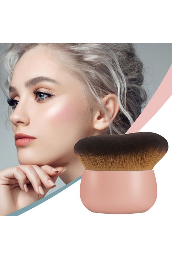 Large Powder Brush for Face & Body - Soft Fluffy Blush Brush, Non-Irritating, Streak-Free Tanning & Makeup Application (Powder/Liquid), Ideal Gift for Women