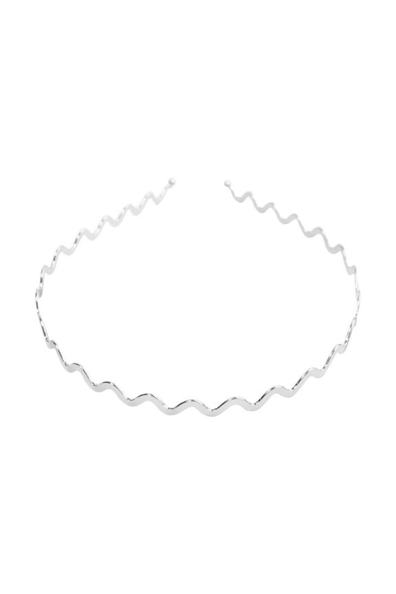 Metal Headband for Women - Delicate Modern Hair Jewelry, Everyday Hair Accessory for Weddings, Parties, Proms & Special Occasions - Lightweight Alloy Hair Hoop