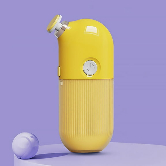 Tuscom Nail Trimmer & Adult Nail Clipper Set - Electric Nail File, 6 Replacement Heads + Nail Buffer - Quiet Nail Grinder