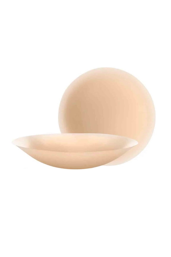 Nipple Covers for Women - Adhesive Silicone Breast Petals Reusable Pasties Sticky bra for All Dresses (2 Pairs)