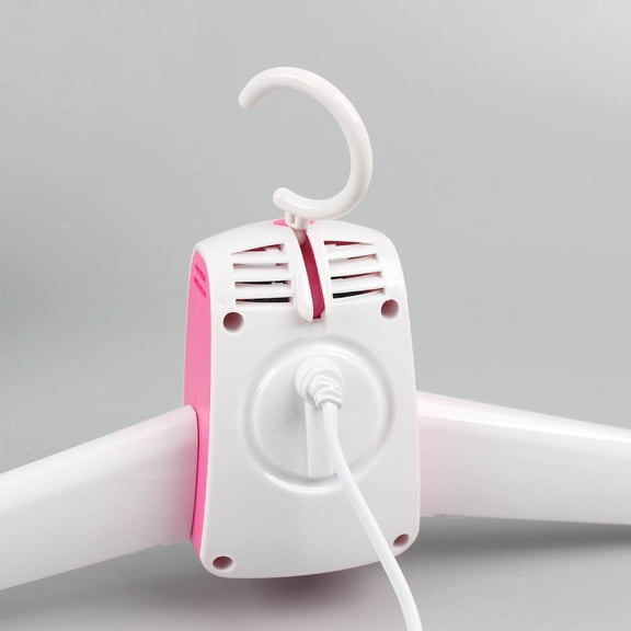 Tuscom Portable Clothes Drying Rack with Shoe Dryer, Foldable Electric Garment Dryer 150W for Travel Home, Hot Cold Wind Adjustable for Delicates