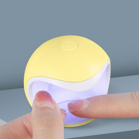Tuscom Professional LED Nail Lamp for Gel Polish - 18W Fast Curing UV/LED Light with Auto Sensor, Portable & Lightweight