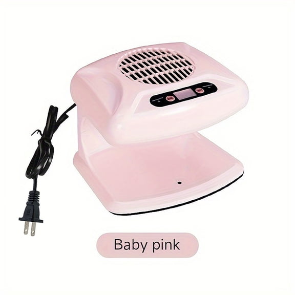 Tuscom Professional Nail Dryer for Regular Polish & Dip Powder, Auto Sensor, Hot/Cold Modes, Large Space for Hands/Feet