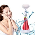 thumbnail image 1 of Tuscom Rechargeable Facial Cleansing Brush for Women & Men - 10,000 RPM Exfoliating Brush with Thermal Massage, Blackhead Remover & Pore Cleaner, IPX5 Waterproof, 1 of 7