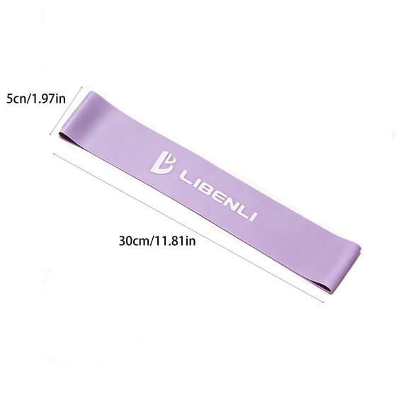 Tuscom Resistance Loop Band Hip Circle Band for Glutes Exercise Latex Thin Circle for Women Home Workout Glute Bridge Squats Booty Hip Activation Butt Lifting Training