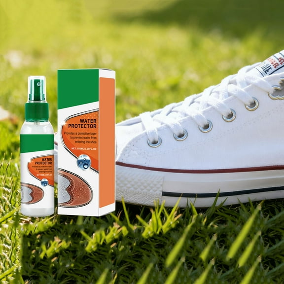 Tuscom Shoe Waterproof Spray, Invisible Waterproofing Spray for Shoes & Boots, Stain & Liquid Repellent Protector for Suede, Leather, Fabric, Portable Daily Care for Sneakers, Snow Boots, Jackets