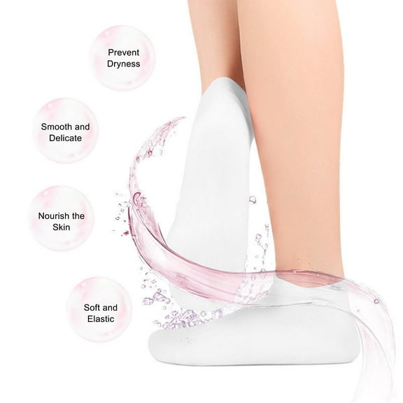 Tuscom Silicone Water Socks for Beach, Swimming & Diving – Non-Slip Aqua Shoes, Wetsuit Socks for Surfing, Snorkeling – Moisturizing Heel & Elastic Membrane, Lightweight Quick-Dry