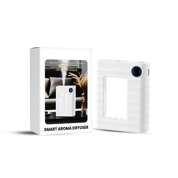 Tuscom Smart Aromatherapy Diffuser, Ultrasonic Essential Oil Diffuser with Humidifier, Quiet Aroma Machine for Home, Bedroom, Office and Yoga Studio