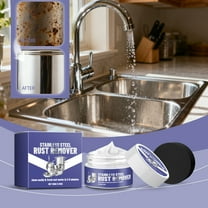 Tuscom Stainless Steel Rust Remover Spray, Rapidly Dissolves Stubborn Rust, Restores Shine & Prevents Oxidation. Safe for Kitchenware, Bathroom Fixtures, Railings & Multiple Metal Surfaces