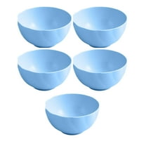 Tuscom Straw Bowl 6-inch Large Household Food Bowl Eco-Friendly Disposable Bowls Biodegradable Tableware for Instant Noodles, Dormitory, Meals, Picnics, Parties