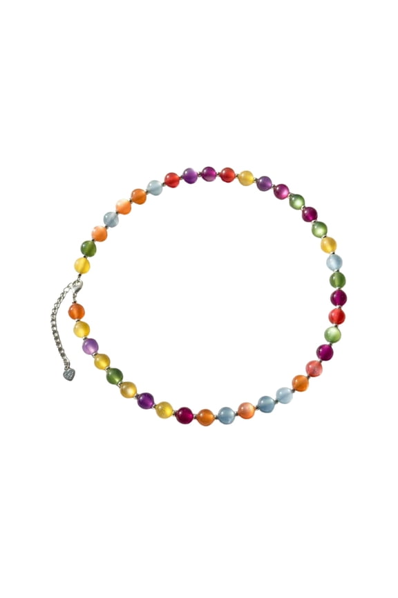 Thermochromic Color Changing Mood Anklets with Heart Pendant - Temperature Sensitive Rainbow Spectrum Jewelry, Adjustable Chain Emotion Feeling Anklets for Women Men Gift