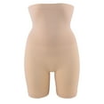 thumbnail image 1 of Tuscom Tummy & Thigh Slimming Shapewear Pants - High Waist Mid-Thigh Shaper Shorts for Women, Seamless No Pinch Elastic Leg Openings, All-Day Comfort (Beige, XS/S/M/L/XL/2XL/3XL), 1 of 1