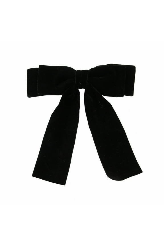 Women's Hair Bows Clip - Satin Ribbon Bowknot Hair Clips for Women, Elegant French Hair Accessories for Ponytail, Wedding, Party