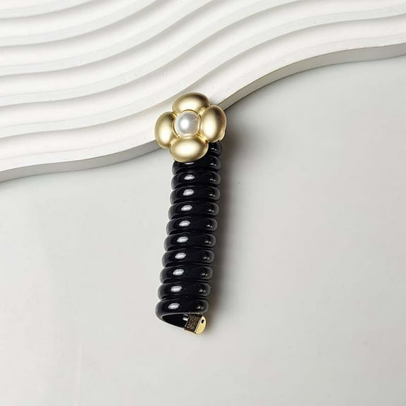 Tuscom Women's Hair Ties Set - Soft Elastic Ponytail Holders, Braiding Hair Bands, Seamless Hair Weaving Clips, Fashion Hair Accessories, Perfect Gift for Women