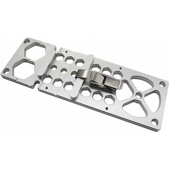 TuseyRxln 90 Right Angle Circular Saw Guide Rail, 260mm Woodworking Aluminum Alloy Stop Track Saw Square Accessories, Auxiliary Tool