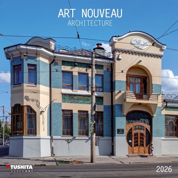Tushita Publishing, Art Nouveau Architecture 2026 Wall Calendar