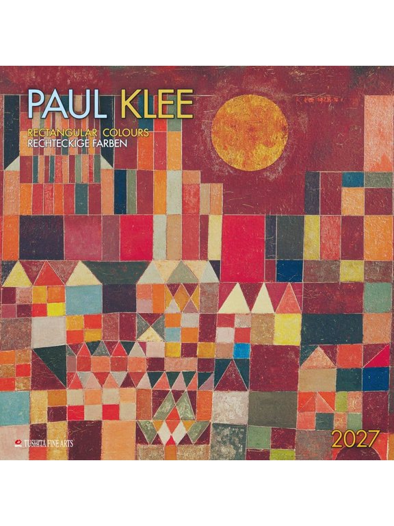 , Paul Klee Rectangular Colours 2027 Wall Calendar