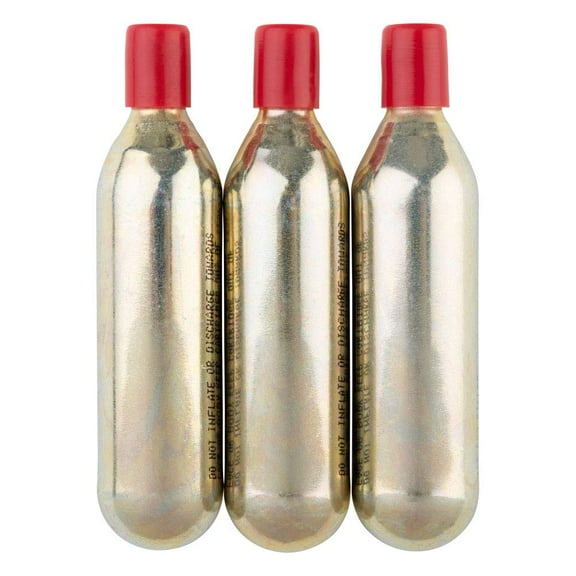 Tusk 16 Gram CO2 Threaded Replacement Cartridges 3 Pack