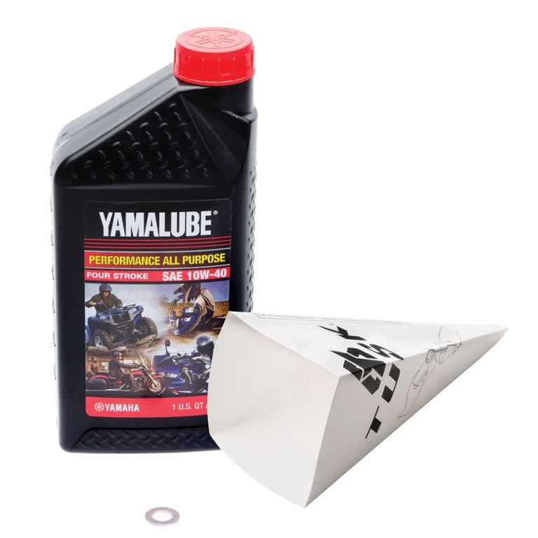 Tusk 2-Stroke Transmission Oil Change Kit Yamalube All Purpose 10W