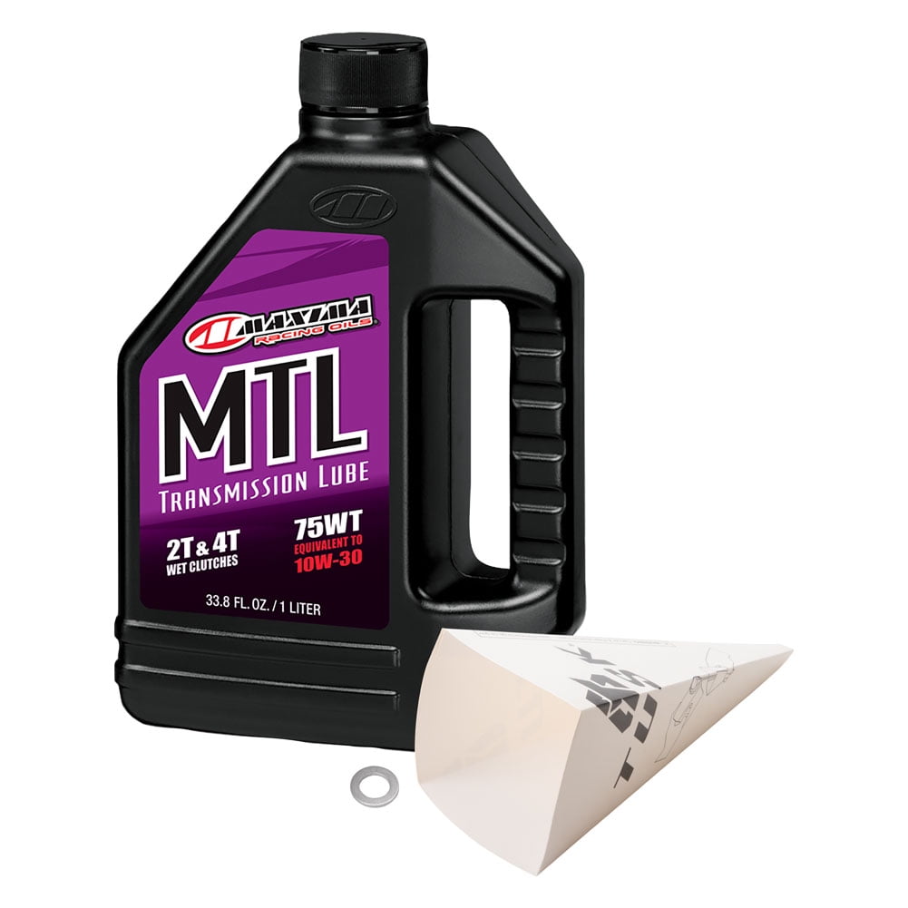 Tusk 2Stroke Transmission Oil Change Kit Maxima MTL Transmission Fluid