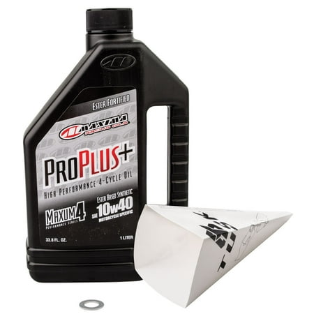 Tusk 2-Stroke Transmission Oil Change Kit Maxima Pro Plus Synthetic 10W-40 For KTM 250 EXC 2000-2005