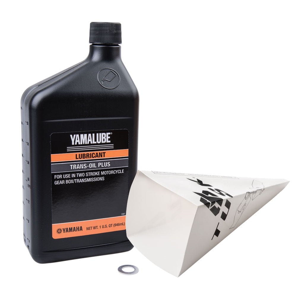 Tusk 2Stroke Transmission Oil Change Kit Yamalube Trans Oil Plus 20W