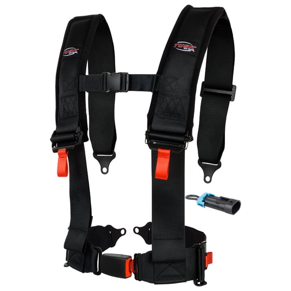 Tusk 4 Point 3 Inch H-Style Safety Harness Driver Side for Can-Am Defender Hd10 Max Dps 2017-2025