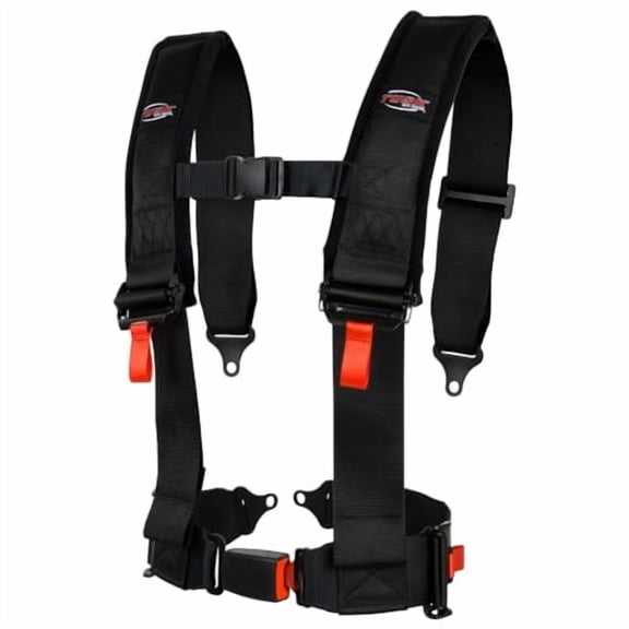 Tusk 4 Point 3 inch H-Style Safety Harness Driver Side