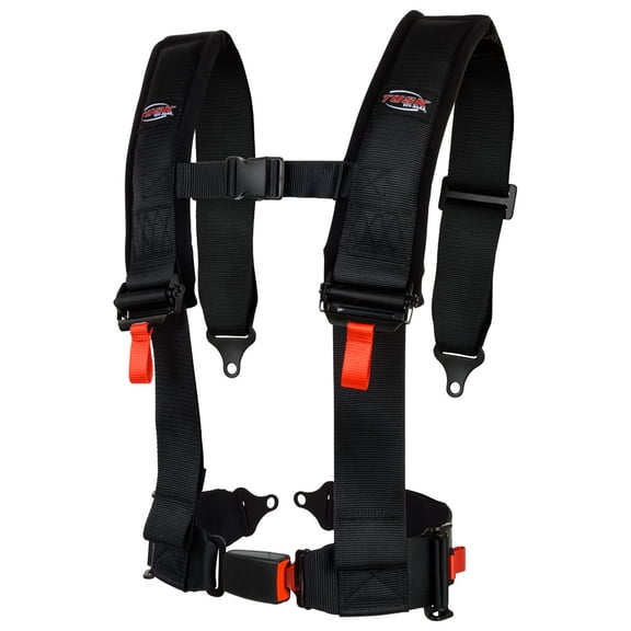 Tusk 4 Point 3 inch H-Style Safety Harness Passenger Side for Polaris RZR Turbo R Premium 2022-2024