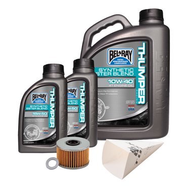 Tusk 4-Stroke Oil Change Kit W/ Maxima 10W-40 For Honda CRF150R 2007-2025