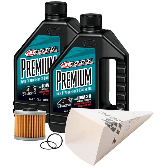 Tusk 4-Stroke Oil Change Kit Maxima Premium 10W-30 For Honda CRF450R 2017-2020