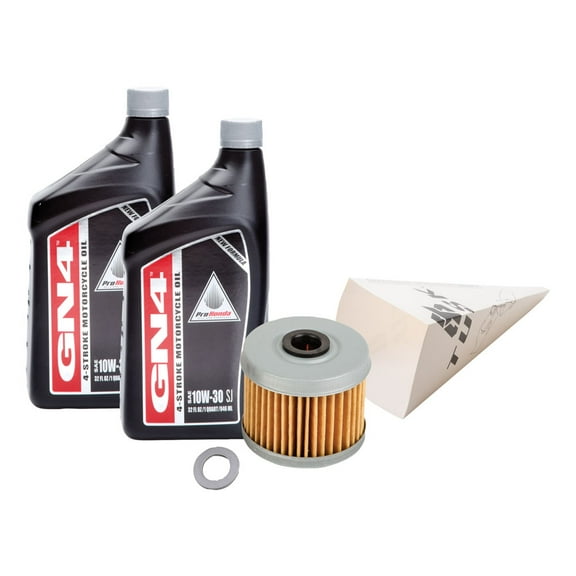 Tusk 152-986-0293 4-Stroke Oil Change Kit Pro-Honda GN4 10W-30