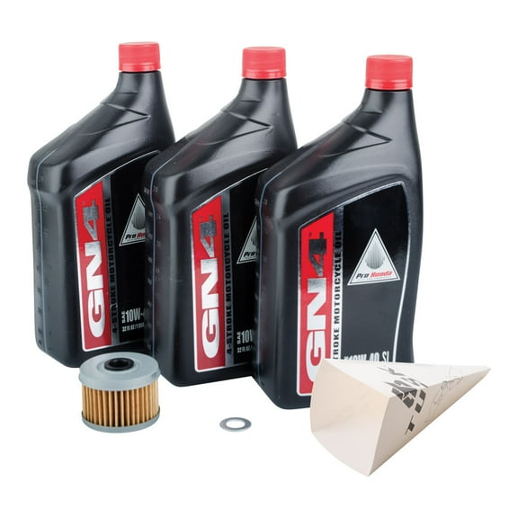 Tusk 4-Stroke Oil Change Kit Pro-Honda GN4 10W-40 for Honda TRX 400 4X4 Foreman 1995-2003