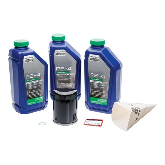 Tusk 4-Stroke Oil Change Kit for Polaris PS-4 Plus 5W-50 For Polaris RZR XP Turbo S 2019-2021