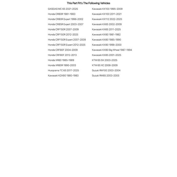 Tusk 420 Gold Plated Race Chain Master Link for Kawasaki KX80 1981-1982,1985-1990,1998-2000