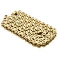 thumbnail image 1 of Tusk 520 Gold X-Ring Chain 520X92 For Honda Atc 200M 1984-1985, 1 of 8