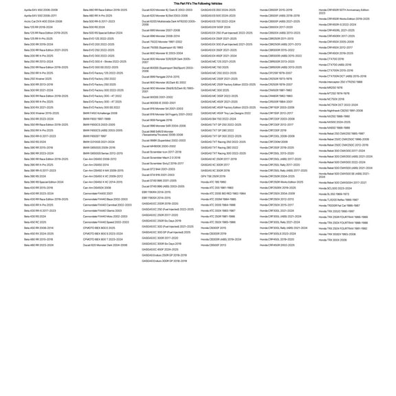 TUSK 520 O-Ring Chain Master Link for Beta 450 RX 2024-2025