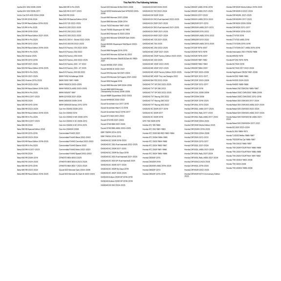 TUSK 520 O-Ring Chain Master Link for Honda CRF300LS 2023-2024
