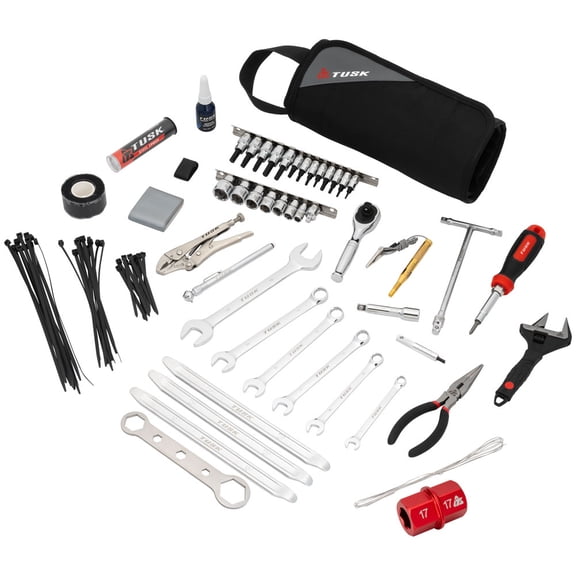 Tusk ADV Tool Kit w/ Hex17/27mm Axle Tools For Triumph Tiger 800XC 2011-2016