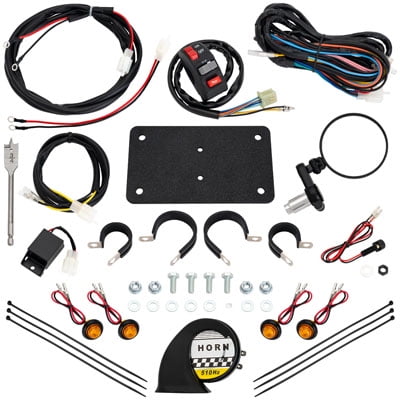 Tusk ATV Horn & Signal Kit with Recessed Signals For Polaris Sportsman 850 Touring 2022