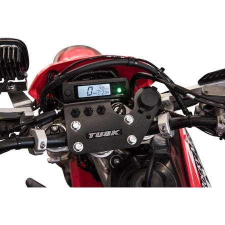Tusk 1925100002 Accessory Dash Panel Aftermarket 1 1/8" Bars Black Powder Coated