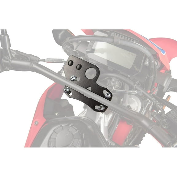 Tusk Accessory Dash Panel Dash Panel Only Black Powder Coated For Honda CRF300LS (ABS) 2025