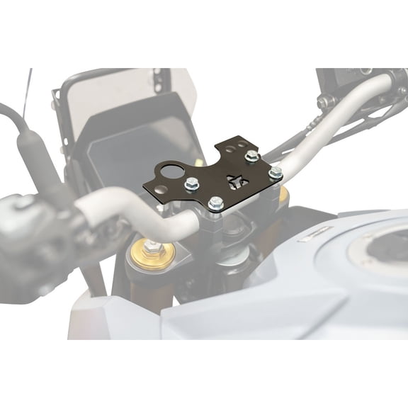 TUSK Accessory Dash Panel Black Powder Coated for Suzuki V-Strom 800 2024