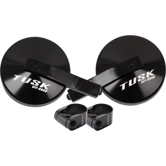 Tusk Alloy Mirror Kit with Low Profile UTV Roll Cage Clamp For CAN-AM Maverick 1000 X xc DPS 2014-2018